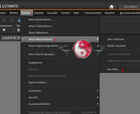Screenshot Maskenebene 1